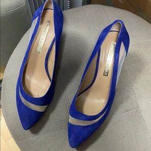 Cobalt blue heels- audrey brook